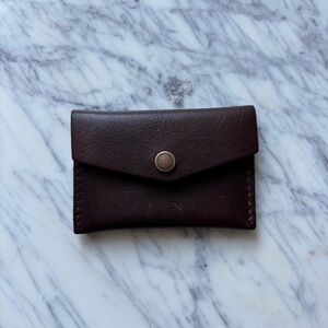 SOLD Portland Leather Goods Mini Envelope Wallet